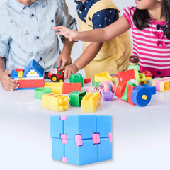 Infinity Cube Fidget Toy – Stress Relief & Focus Enhancer