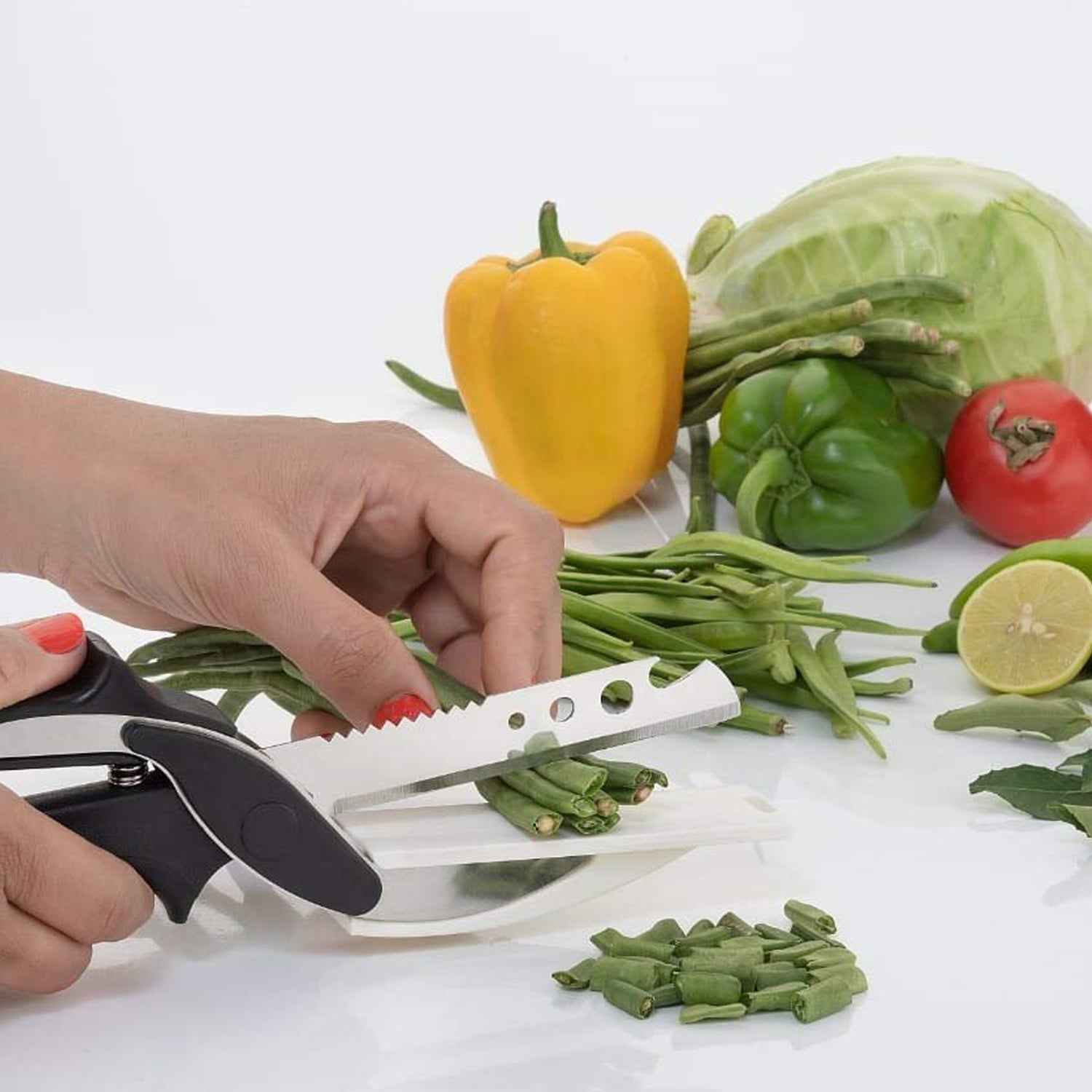 Clever Cutter – 4-in-1 Stainless Steel Vegetable Chopper | Quickslice