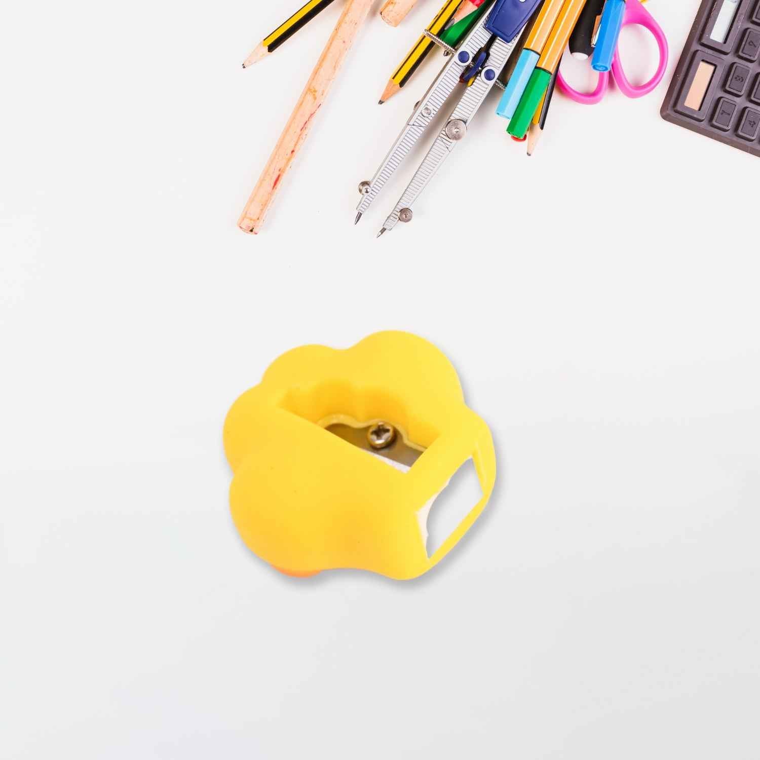 Pencil Sharpener for Kids – 2 in 1 Sharpener and Eraser Combo