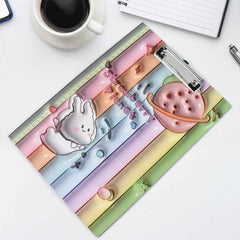 Wooden Clipboard – A4 Writing Pad with Metal Clip | Deskura