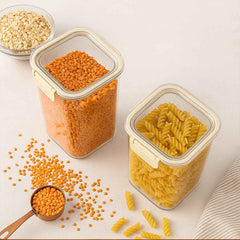 Apex Airtight Kitchen Storage Containers – Set of 2, 1400ml Each
