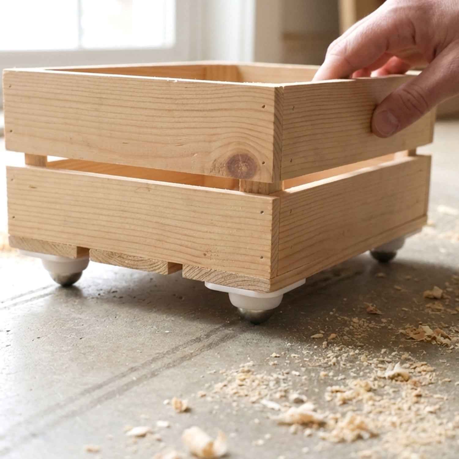 Furniture Moving Roller Mini Wheels – Heavy-Duty 4 Pc Set