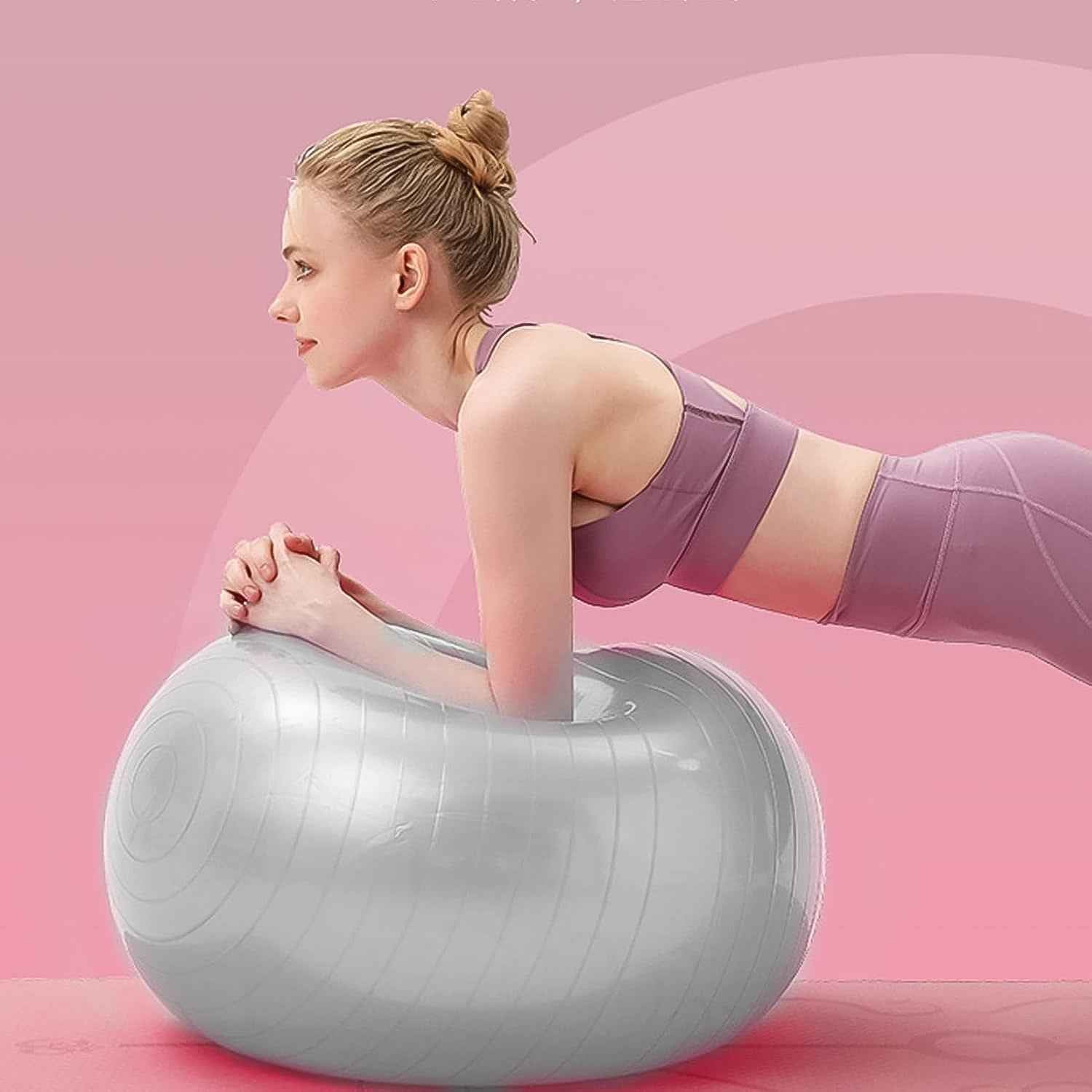 75CM Stability Gym Ball – Heavy Duty Non-Slip Fitness Ball