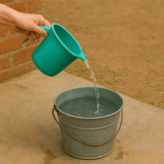 Plastic Bath Mug – Durable Design with Ergonomic Handle