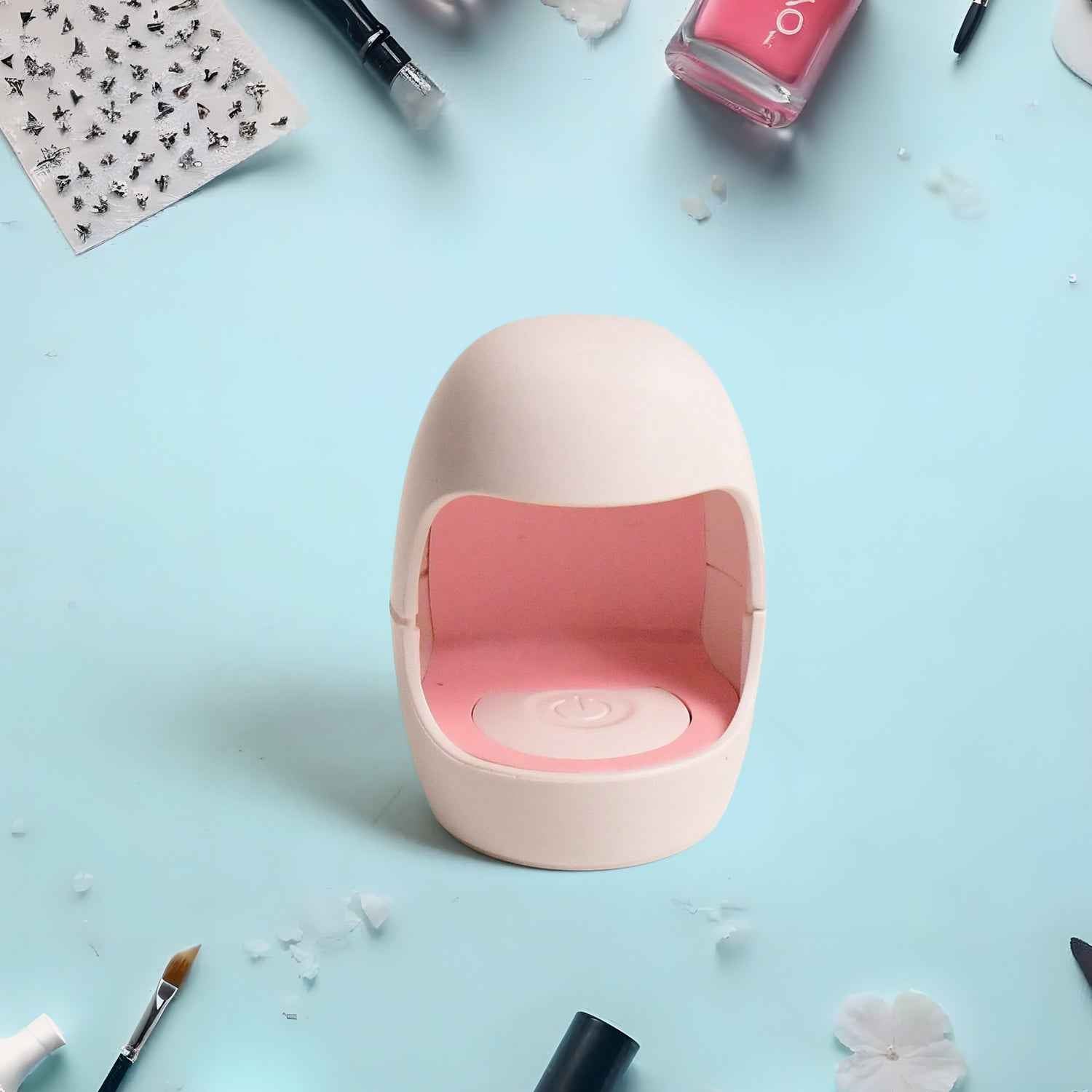 LED Nail Dryer – Quick Gel Polish Curing Plug-In Device