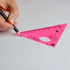 Giraffe Ruler Set – Durable 4 Pc Plastic Measuring Tools