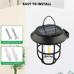 Solar Lantern Wall Lights with Motion Sensor – Energy Efficient & Stylish