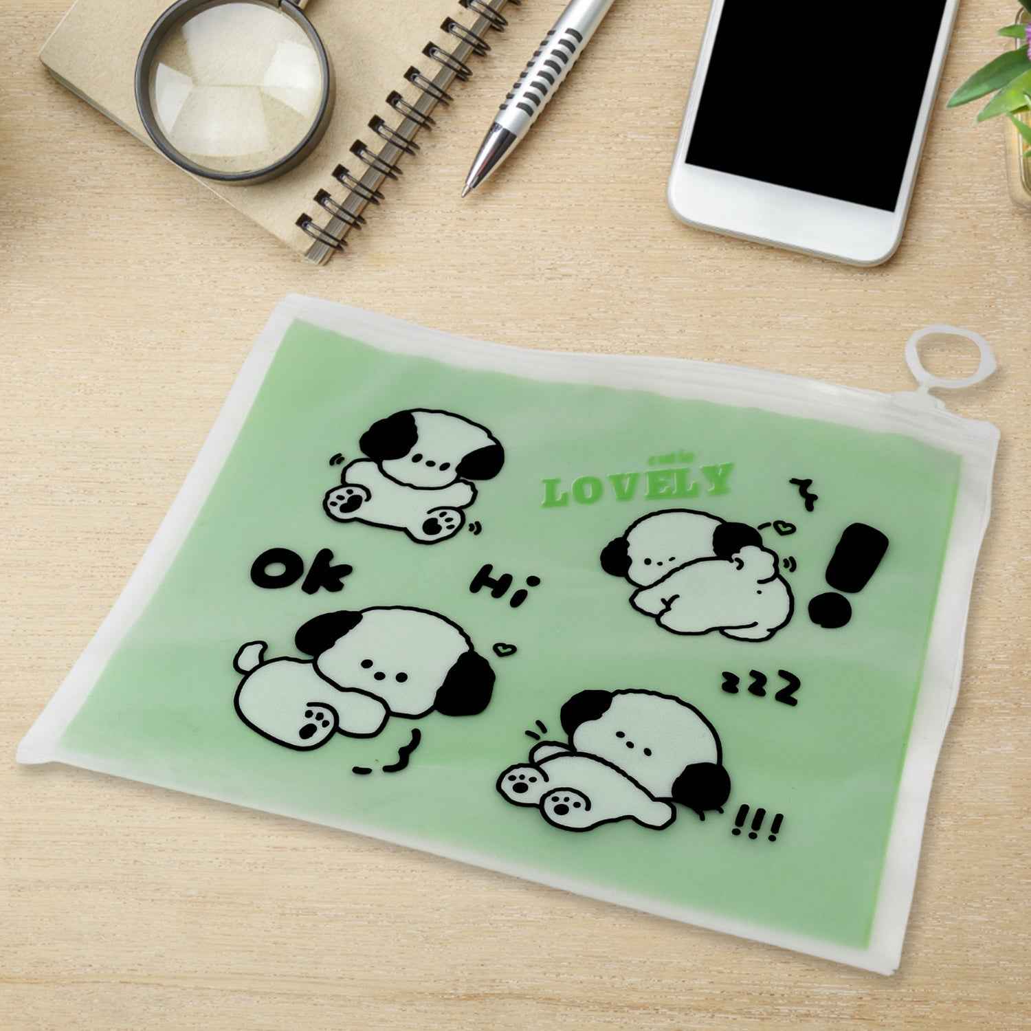 Multipurpose Zip Pouch – Stationery & Travel Organizer | Deskrova