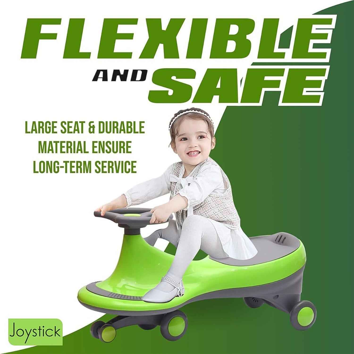 Kids Ride On Toy Car – Premium Swing Car for Ages 1 to 8