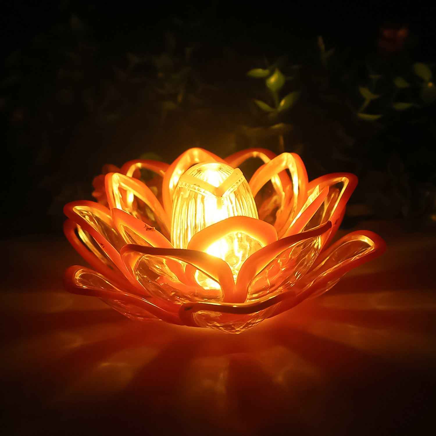 Lotus LED Candle Light – Safe Flameless Decorative Glow