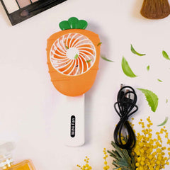 Handheld Mini Fan – Portable, Foldable, USB Operated Cooling