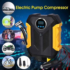 Car Tyre Inflator – Portable Digital Air Pump for Bikes | Velvet Wheels