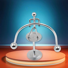 Mini Steel Balance Toy – Perpetual Motion Desk Decor | BlissDolly