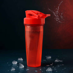 Fitness Shaker Bottle – Manual Stirring with Hand Crank, 800 ML