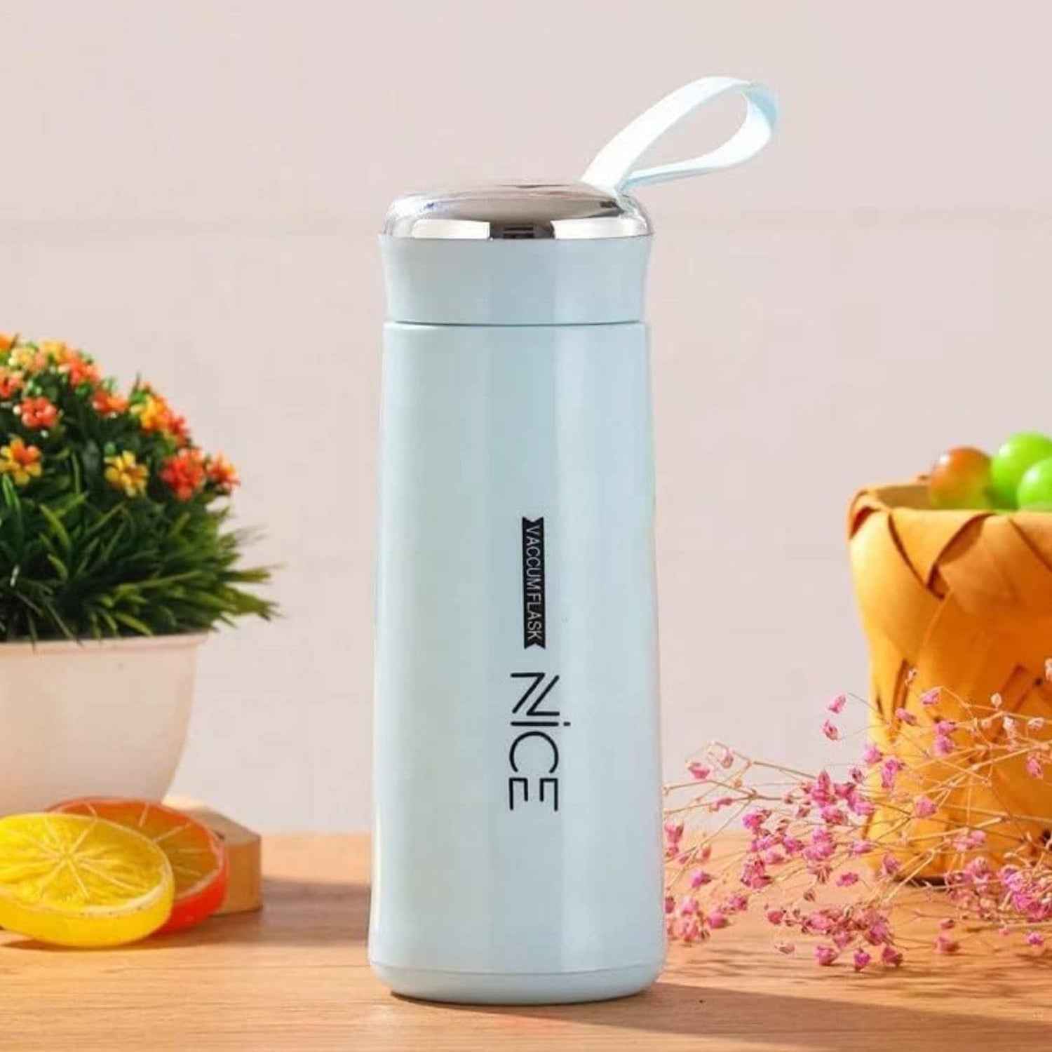 Glass Water Bottle – Leak-Proof 300ml | FitFuzion