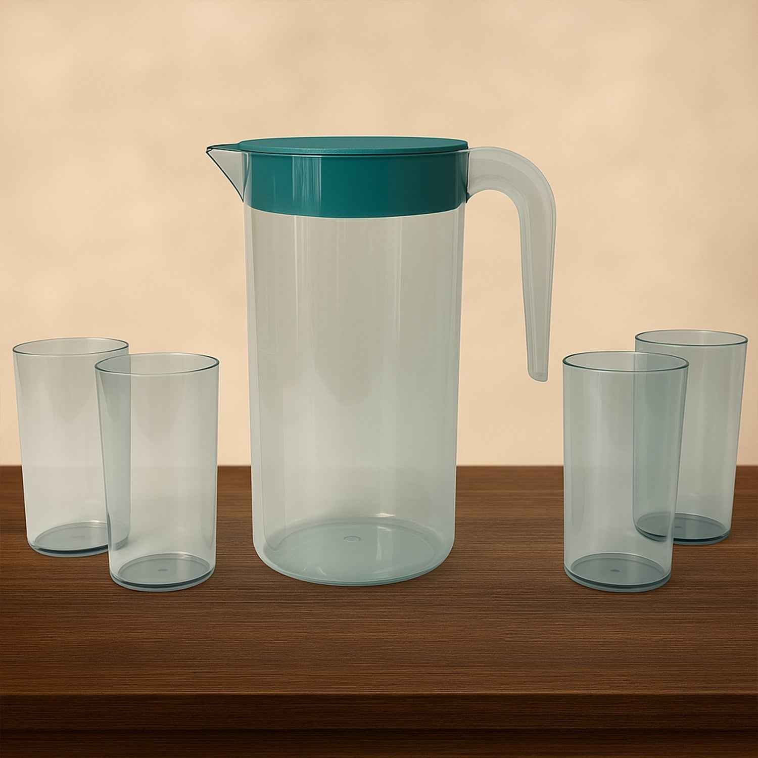 Crystal Premium Jug – 1500ml BPA-Free Unbreakable Set