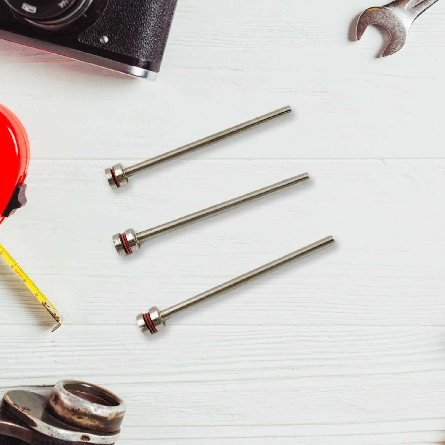Cut-Off Wheel Mandrels – 3 Pcs Set for Rotary Tools & More | Cisora