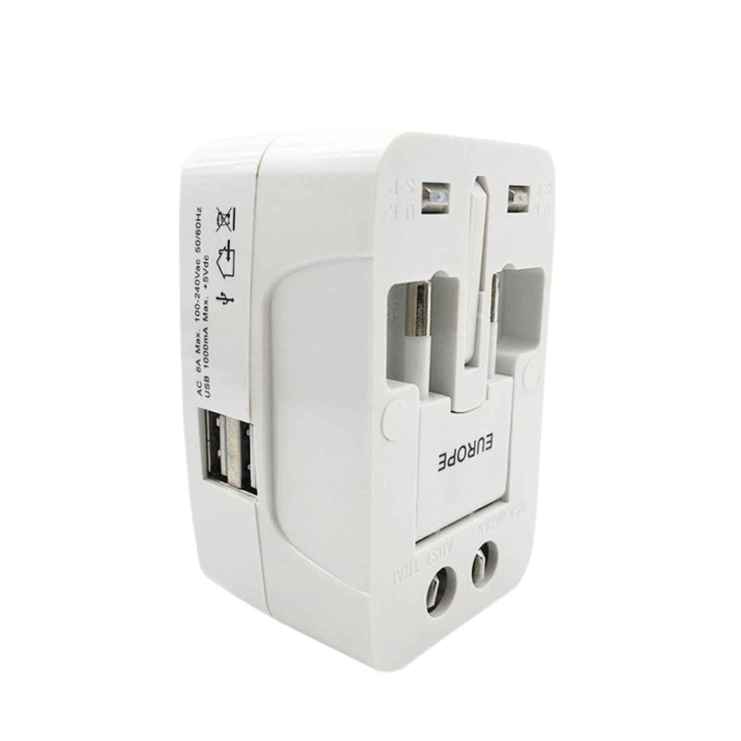 Universal Travel Adapter – All-in-One Worldwide Plug | Poravar