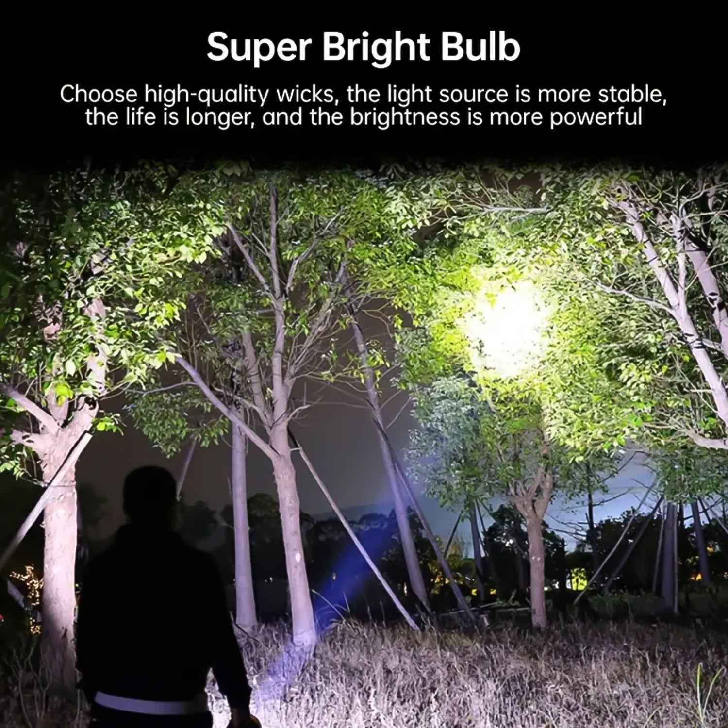 Rechargeable LED Flashlight – Portable 7-LED COB Torch | PHOBIA
