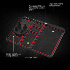 Car Dashboard Mat – Non-Slip Phone Holder for Secure Driving