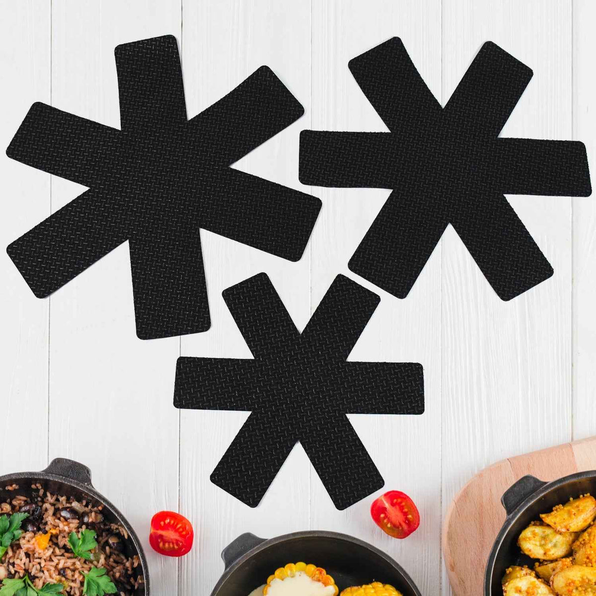 Felt Pots and Pans Protectors – Set of 3 Sizes | Bake & Dwell