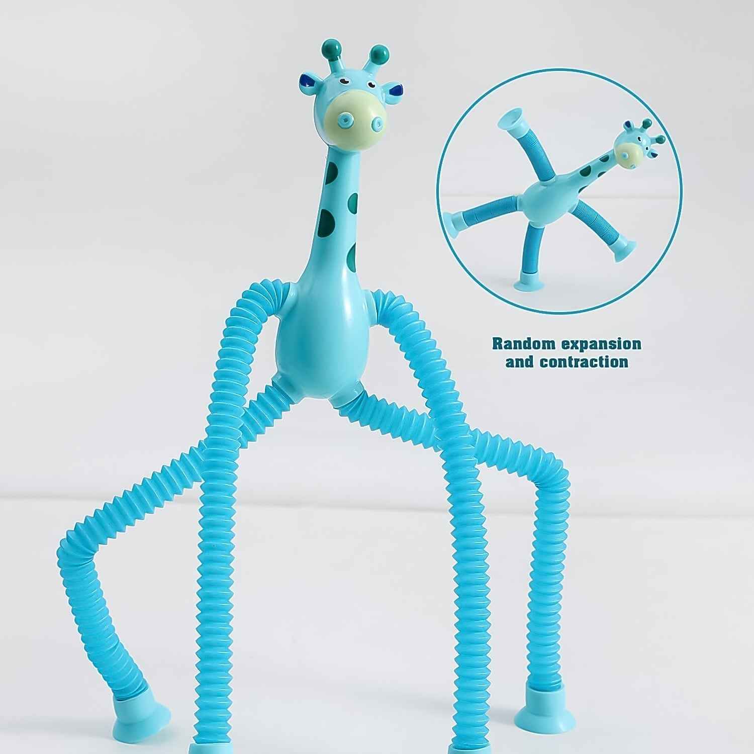 LED Giraffe Fidget Toy – Telescopic Suction Cup | Dollverse