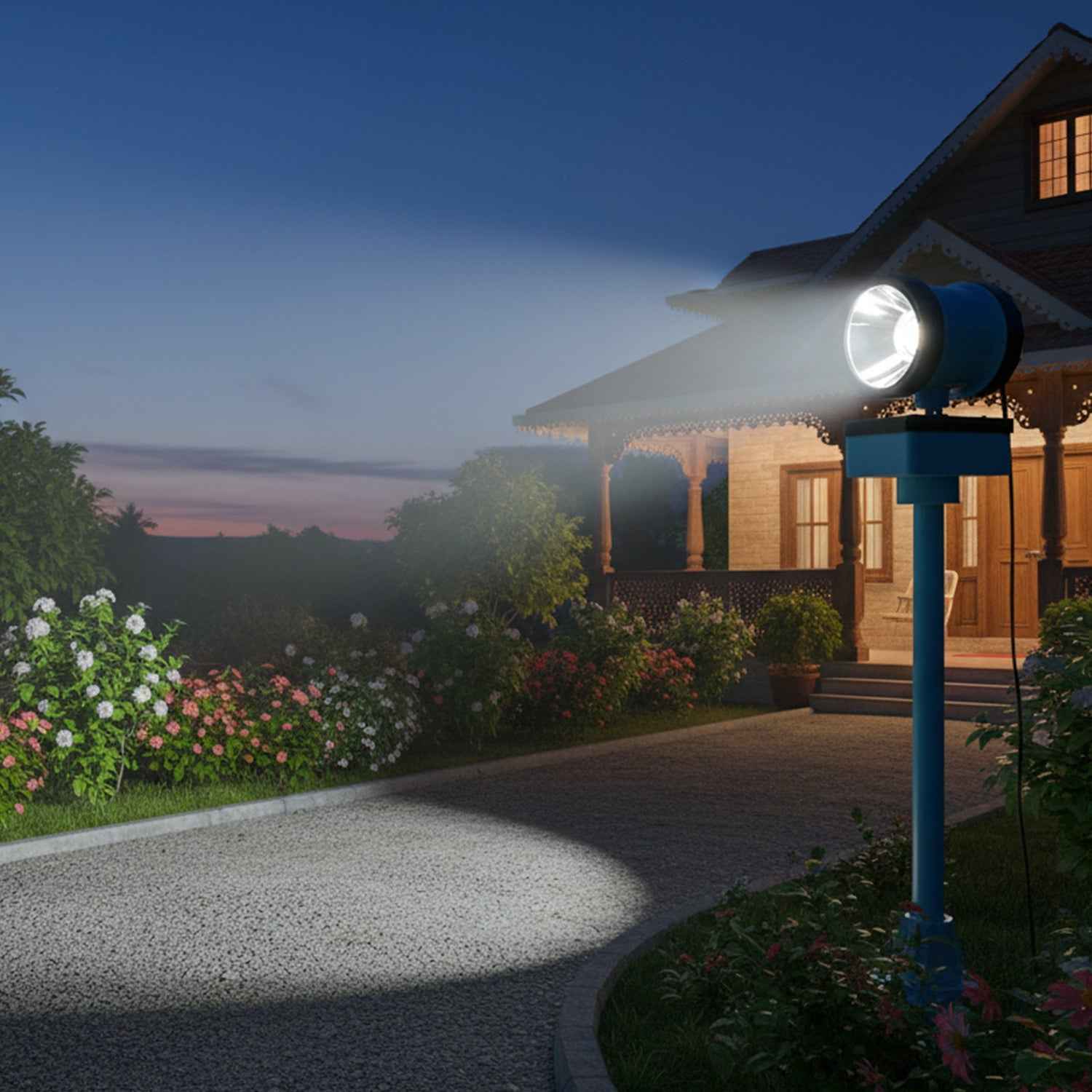 Outdoor Security Light – High Power Long Range Focus Beam