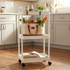 3 Layer Rolling Storage Trolley – Space-Saving Multipurpose Organizer