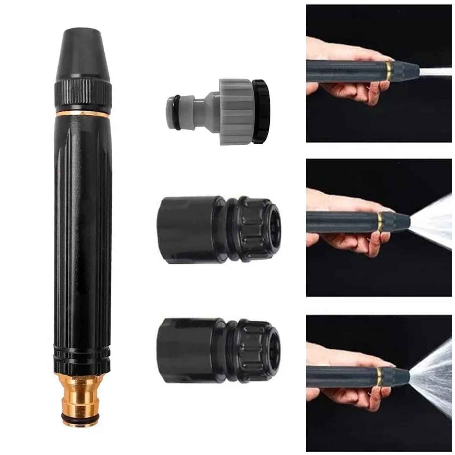Car Washer Spray Gun – High-Pressure Adjustable Nozzle | Velvet Wheels