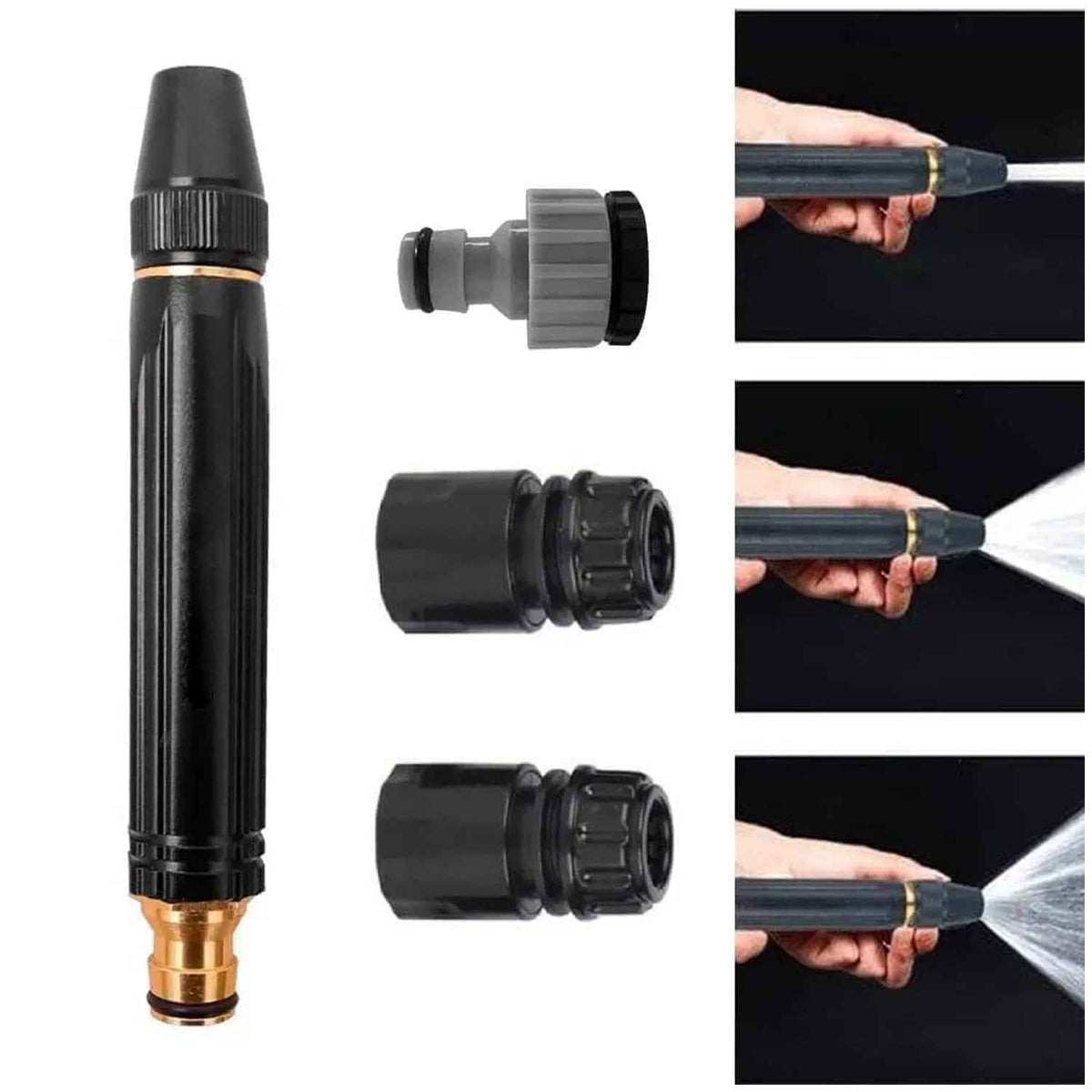 Car Washer Spray Gun – High-Pressure Adjustable Nozzle | Velvet Wheels