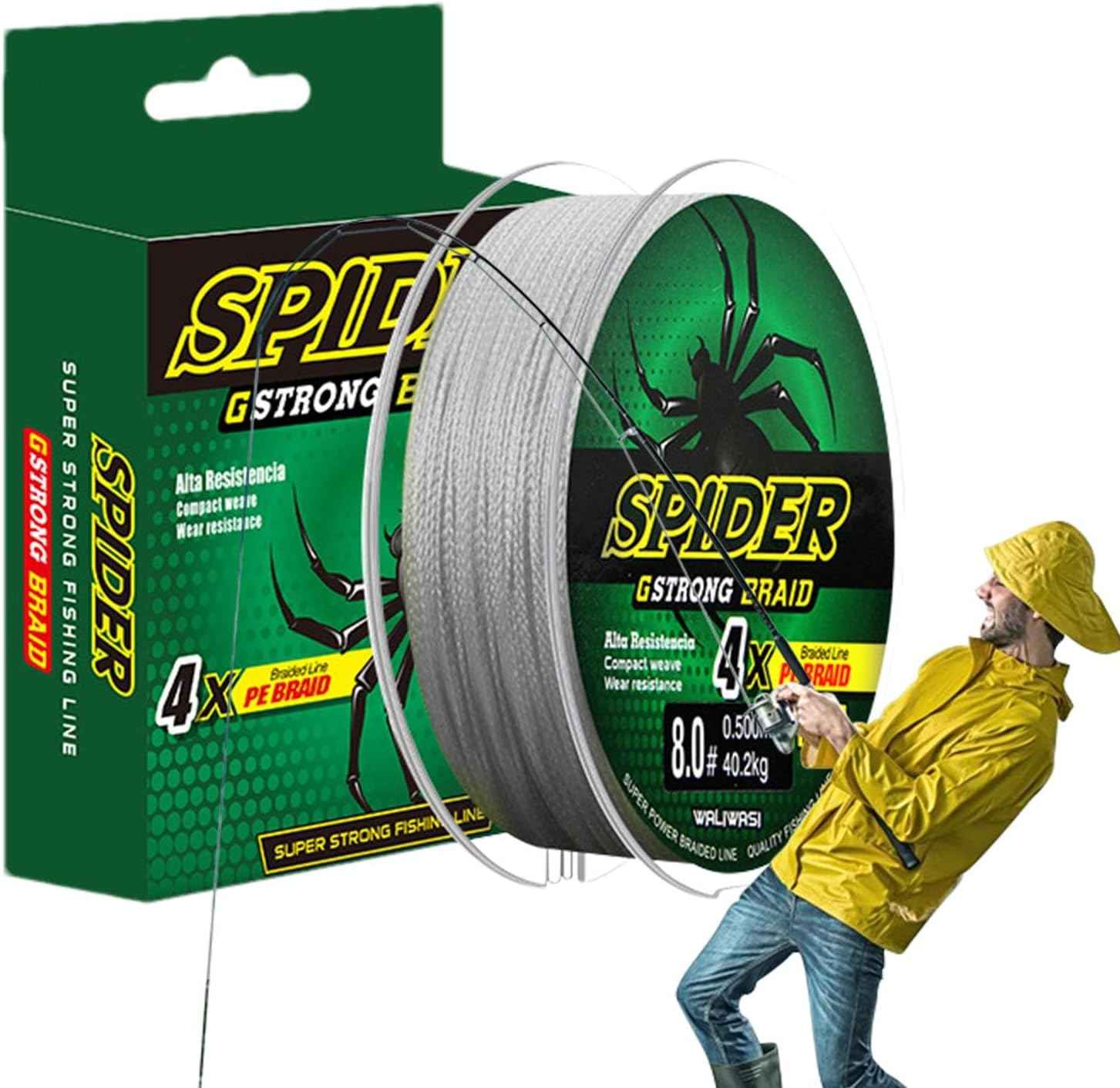 Braided Fishing Line – Abrasion Resistant & Durable 100m Wire
