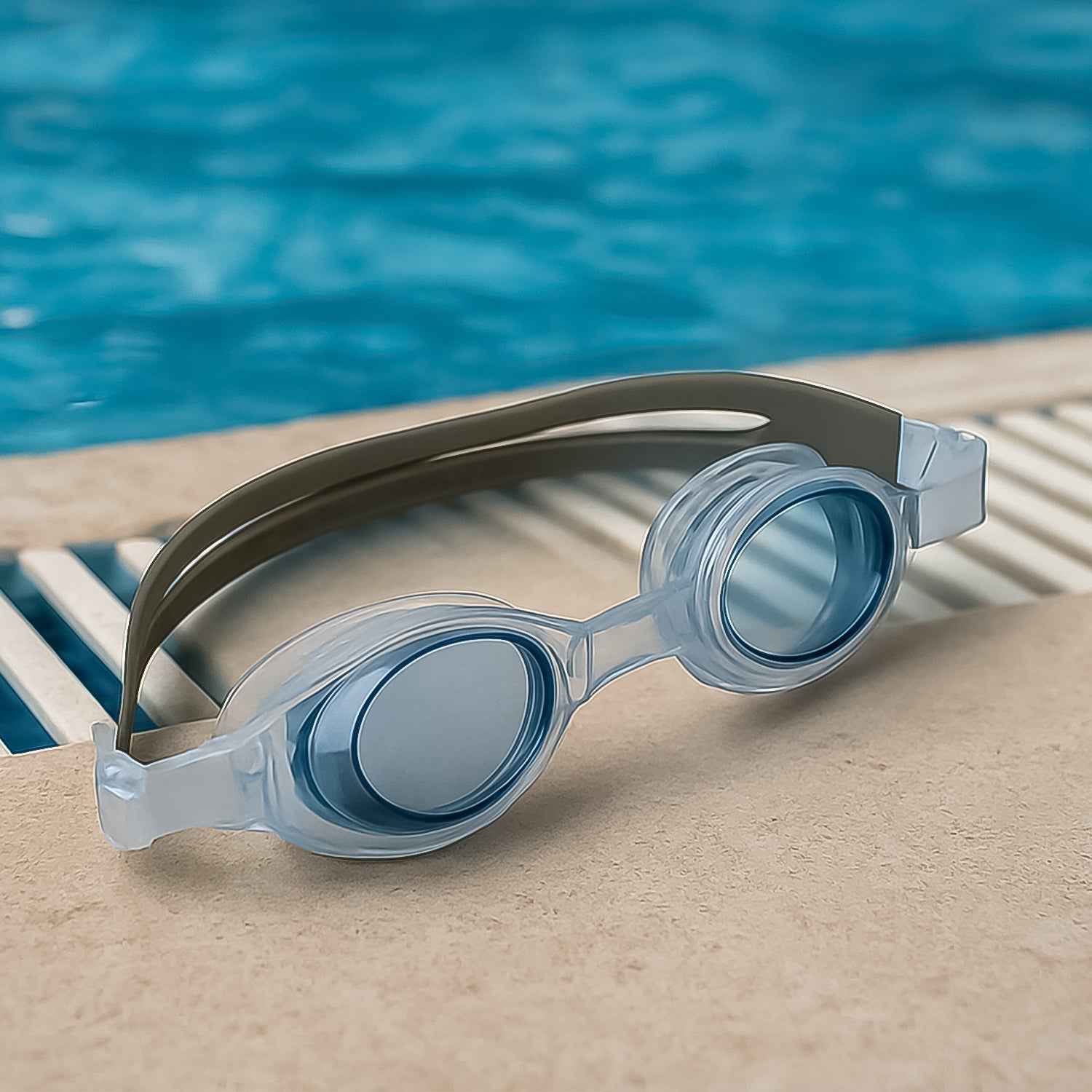 Swimming Goggles Ð Anti-Fog, UV Protection & Adjustable Fit
