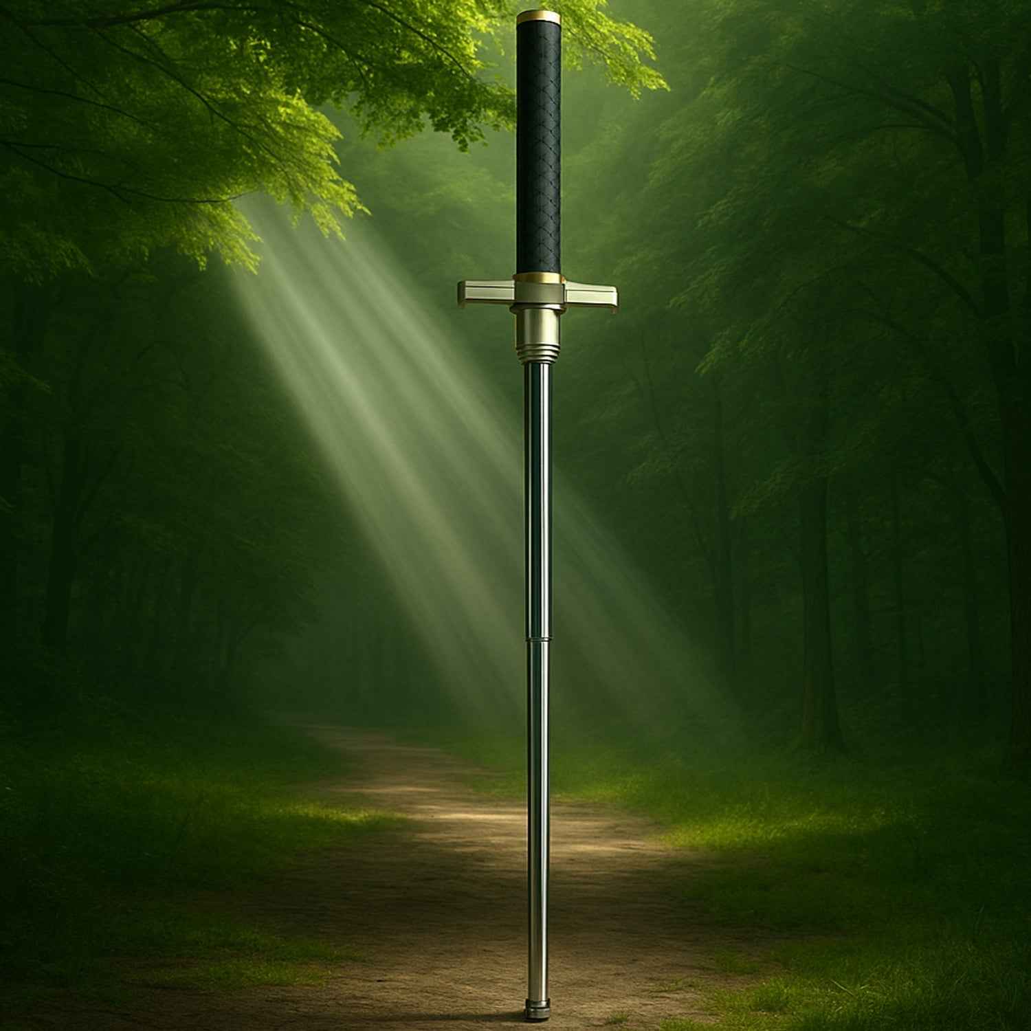 Folding Walking Stick – Lightweight, Portable & Self-Defense | Indo Glow
