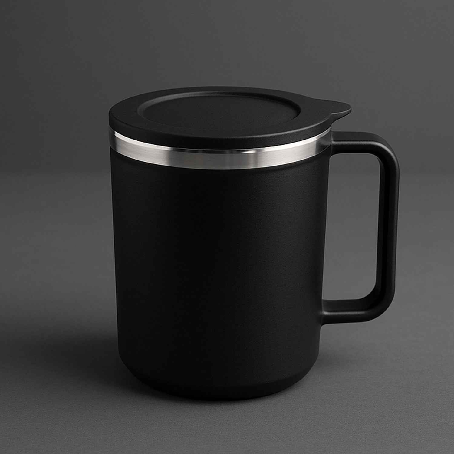 Insulated Coffee Mug – 400ml Double Wall Steel Travel Mug