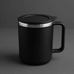 Insulated Coffee Mug – 400ml Double Wall Steel Travel Mug