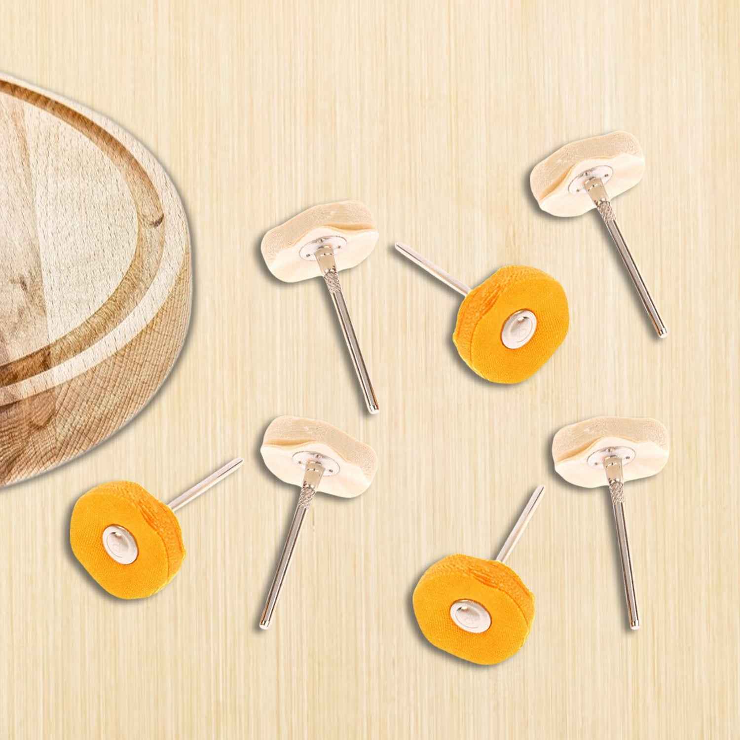 Polishing Buffing Wheel Set – 7-Pc for Metal & Jewelry | Wagtail