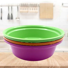 Plastic Storage Bowls Set of 3 – Multipurpose & Durable | Storenzo