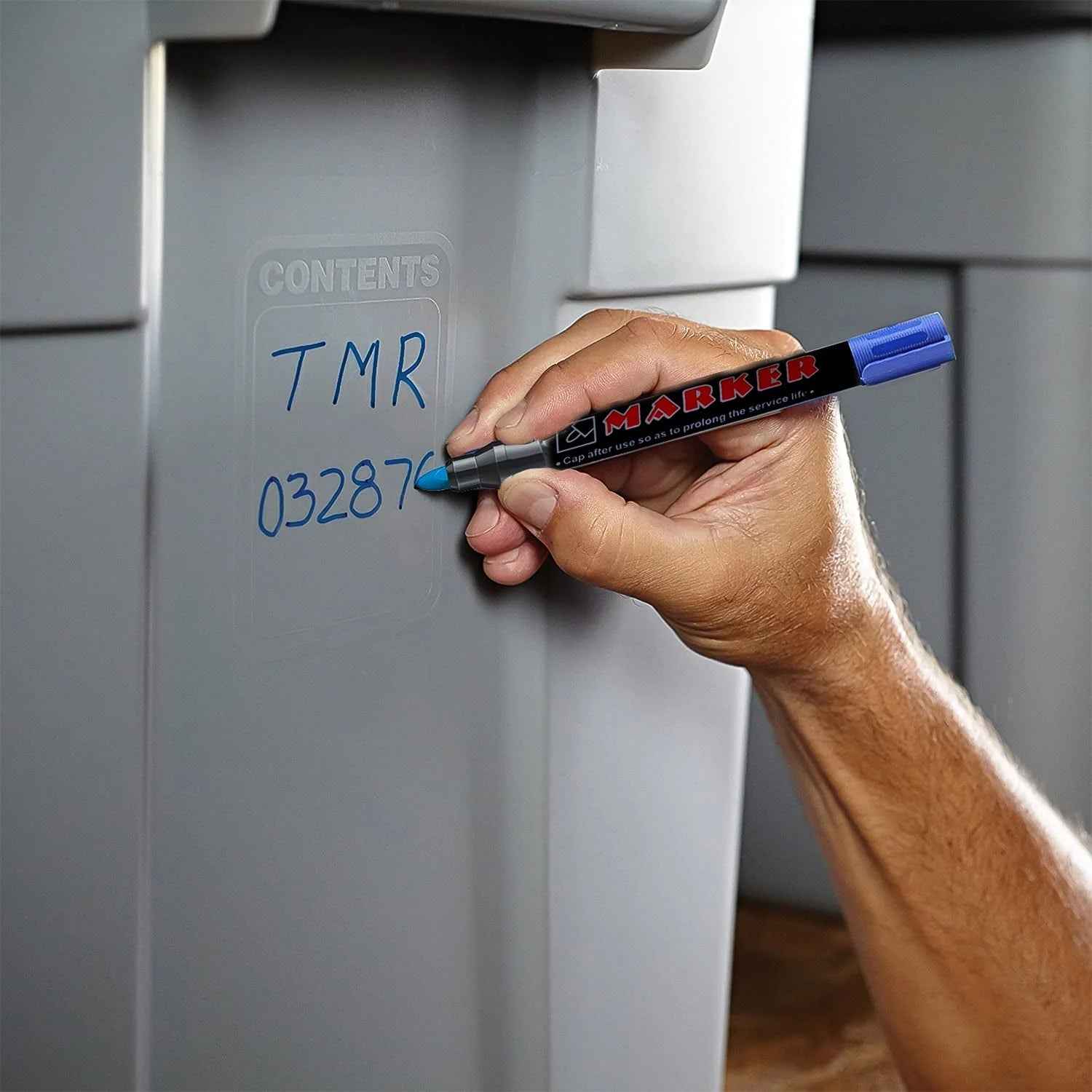 Whiteboard Marker Jumbo Tip – Blue Ink, Bold & Bright