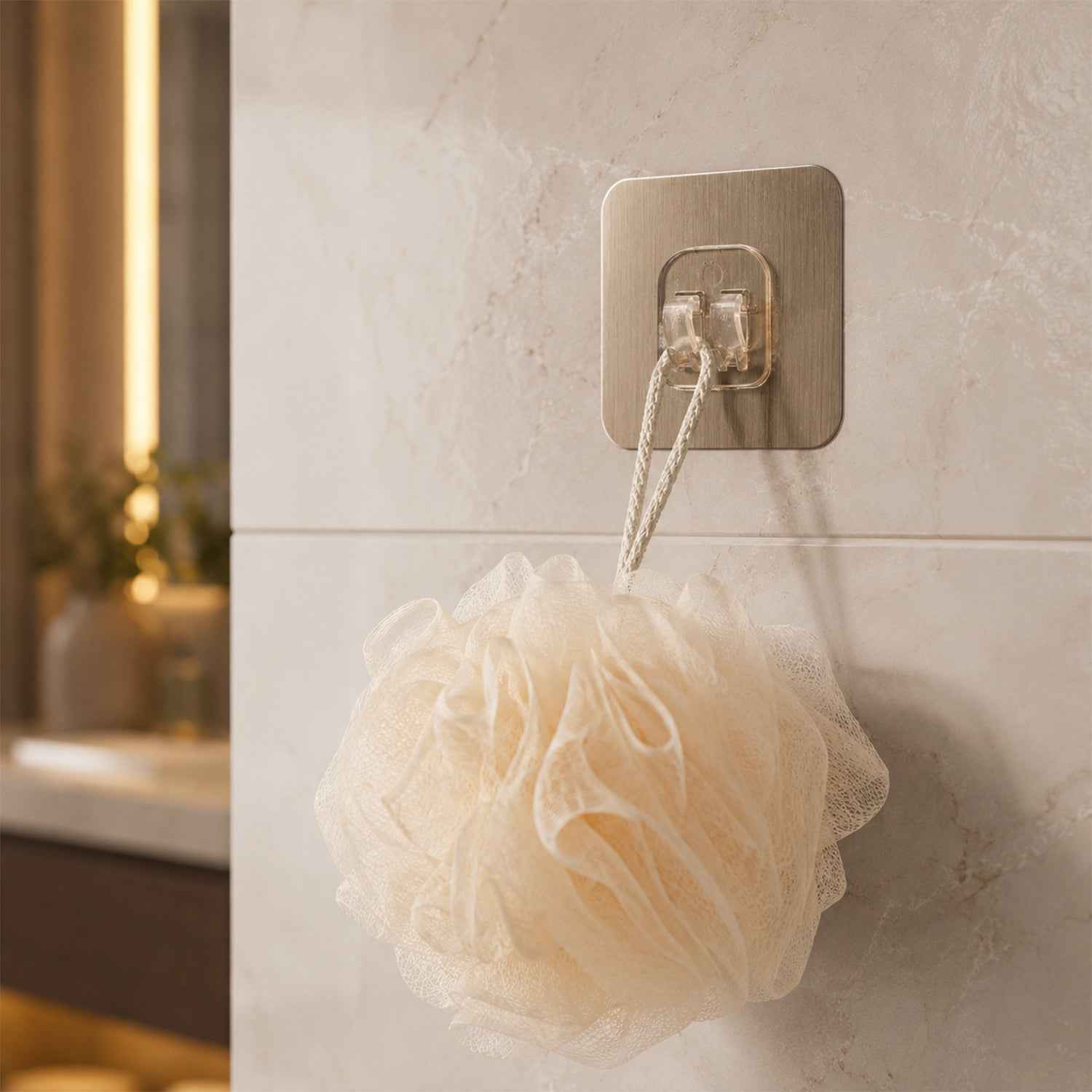 Adhesive Plastic Wall Hook Ð Strong Hold & Easy Installation