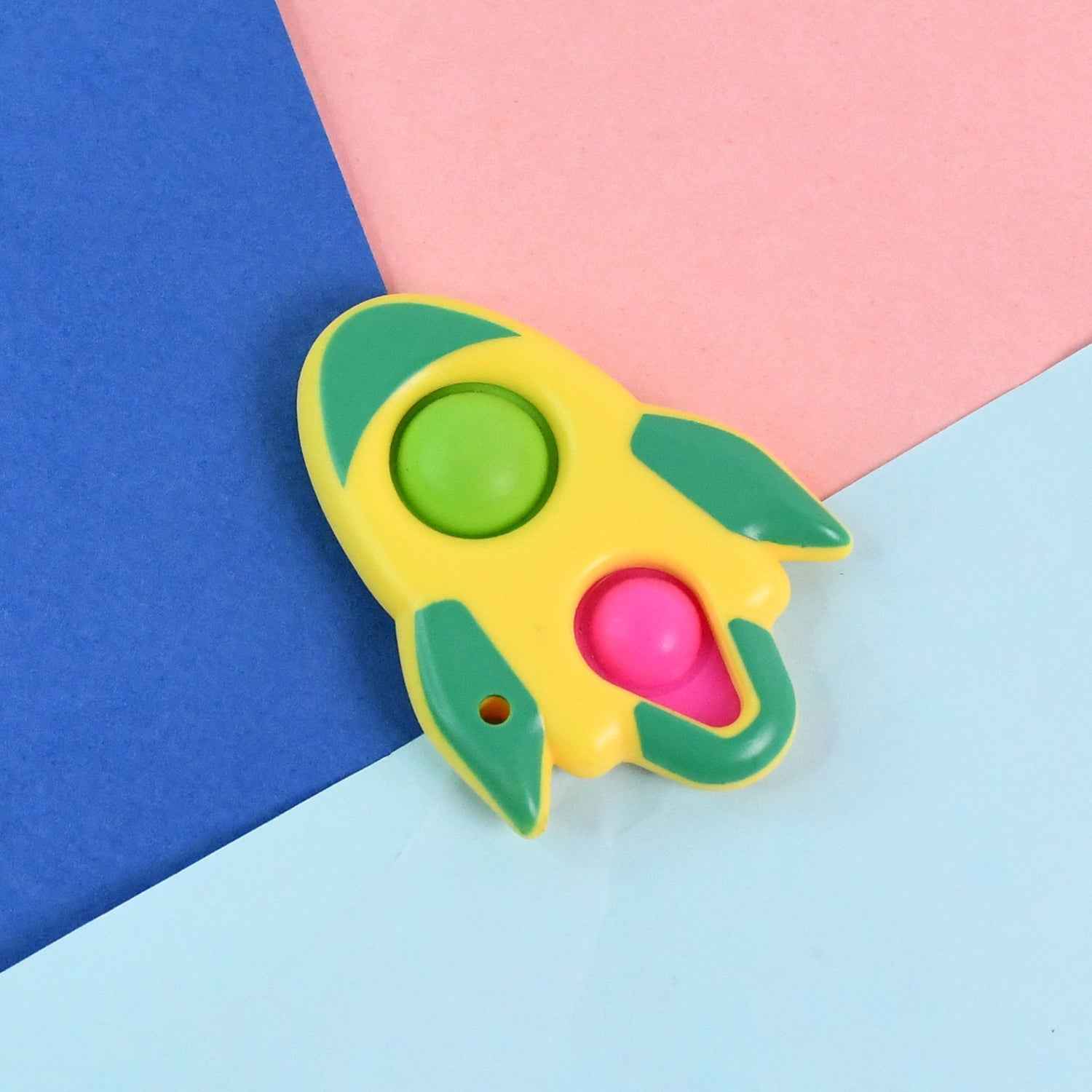 Rocket Fidget Keychain Toy – Stress Relief & Focus Aid