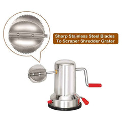 Coconut Scraper Manual Steel – Durable Kitchen Tool | Styleva