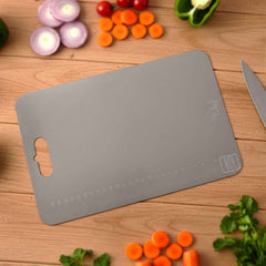 Large Stainless Steel Cutting Board – 31x20.5cm with Scale