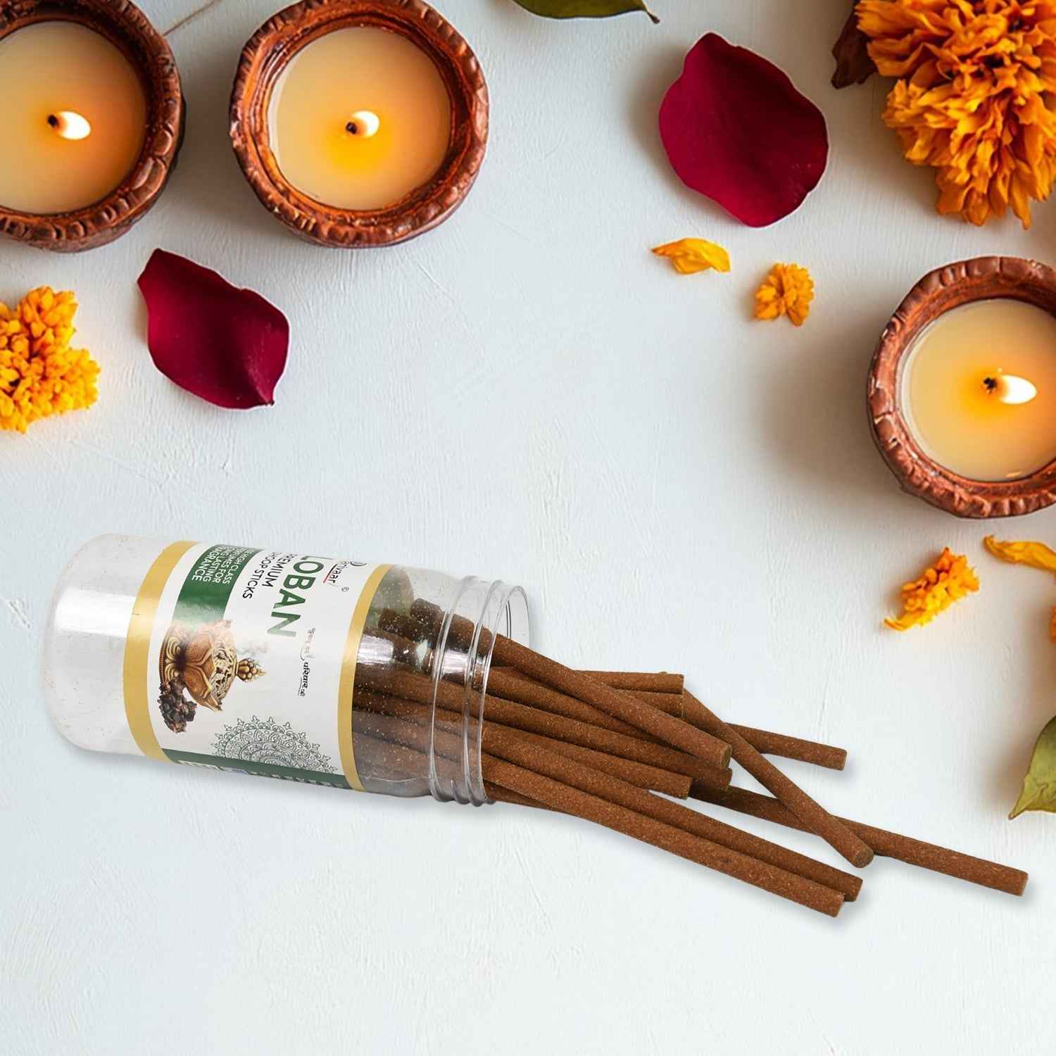 Loban Dhoop Sticks – 100g Traditional Incense for Puja |