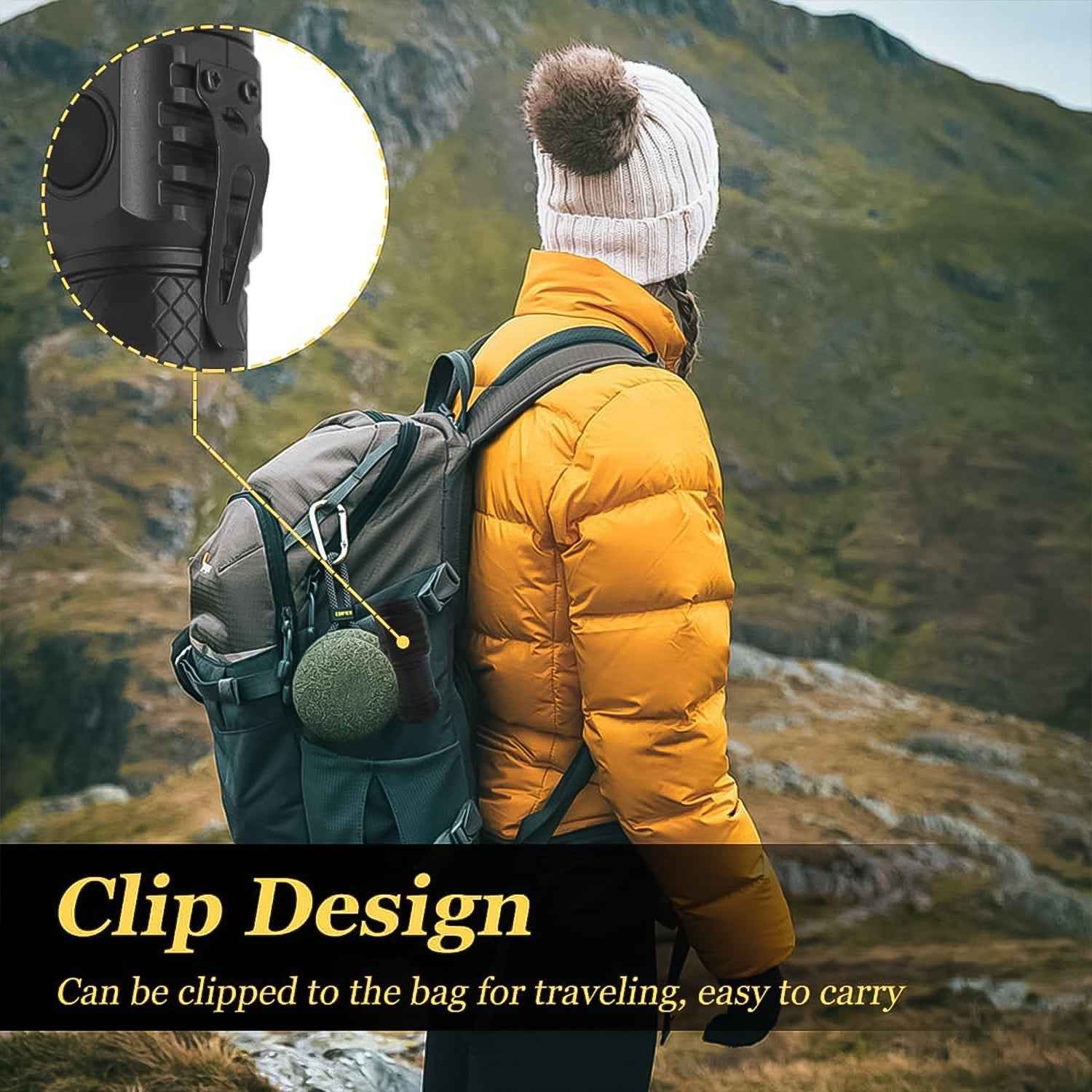 Rechargeable LED Torch – 5 Modes, Waterproof | Indo Glow