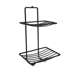 Stainless Steel Soap Rack – 2-Tier Bathroom Organizer | FreshAura