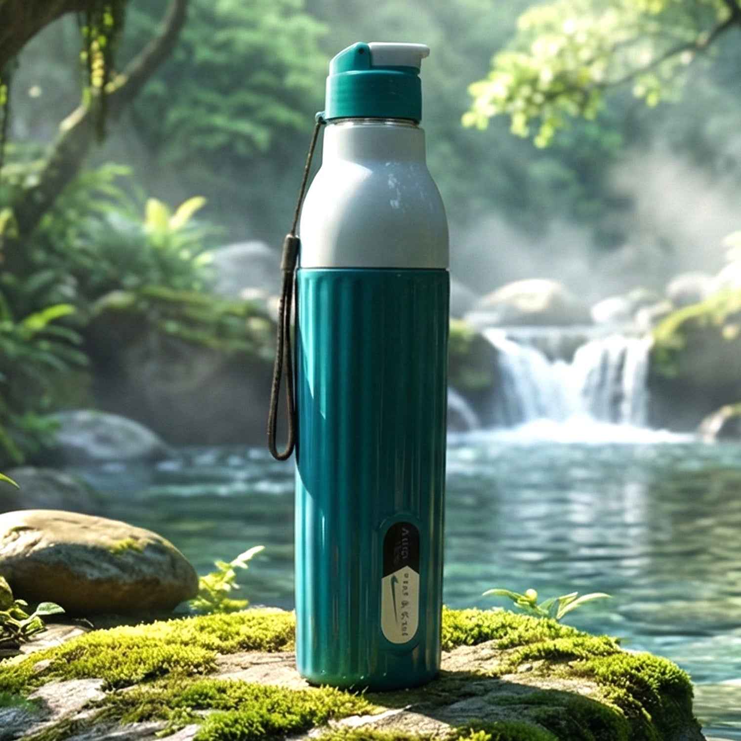 Sports Sipper Water Bottle – 1000ML Leakproof with Carry Strap