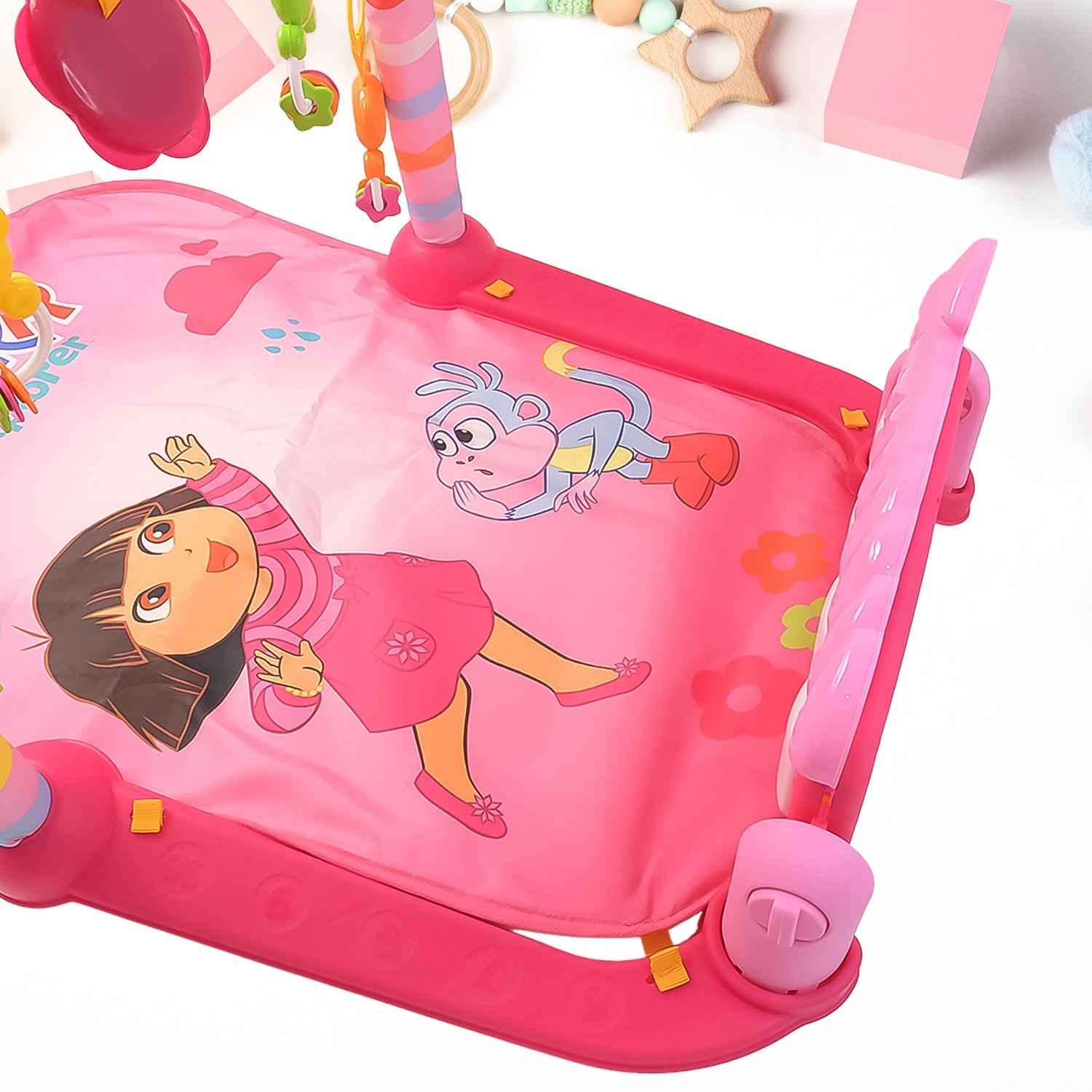 Baby Play Gym Mat – Musical Kick & Play Piano with Fitness Rack | Aditi