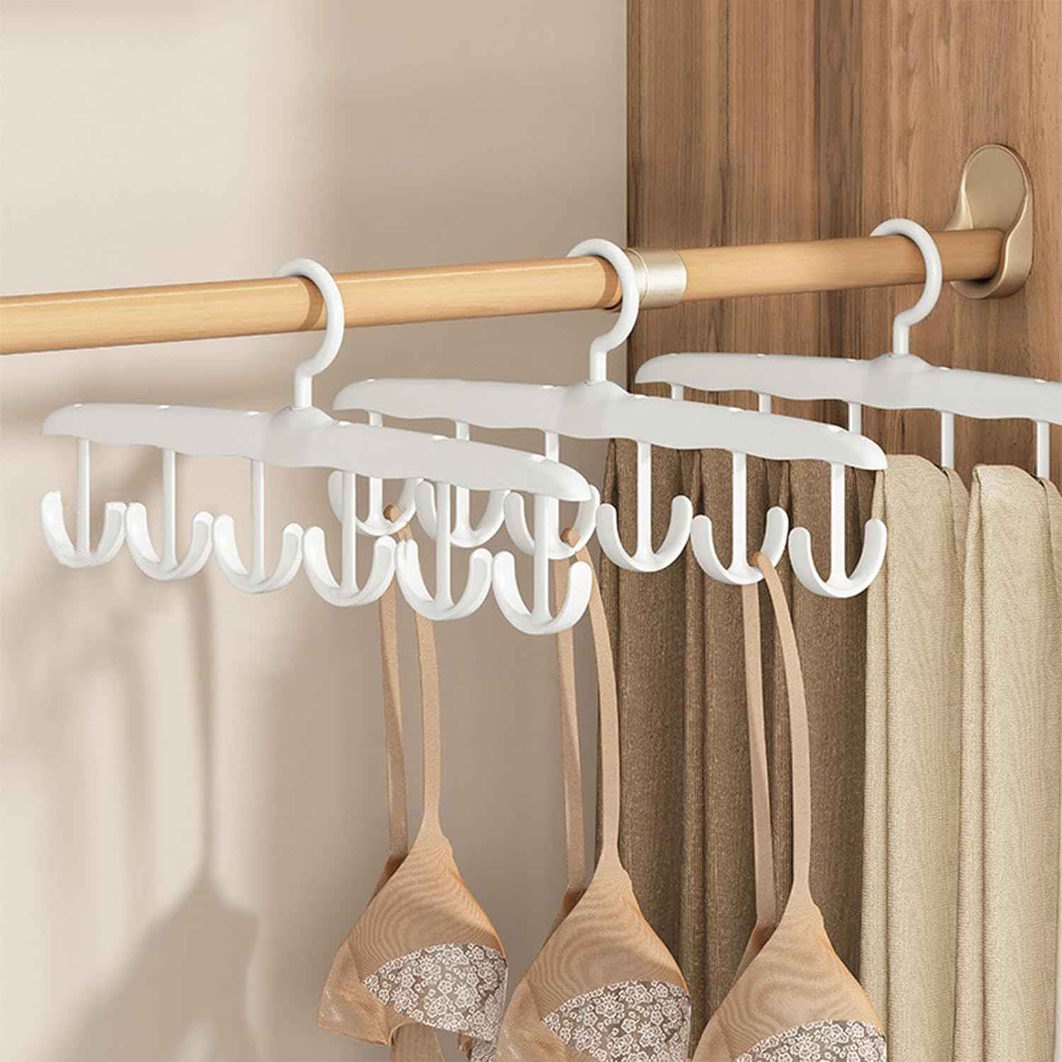 Tank Top Hanger – 12-Hook Rotating Closet Organizer | Organivo