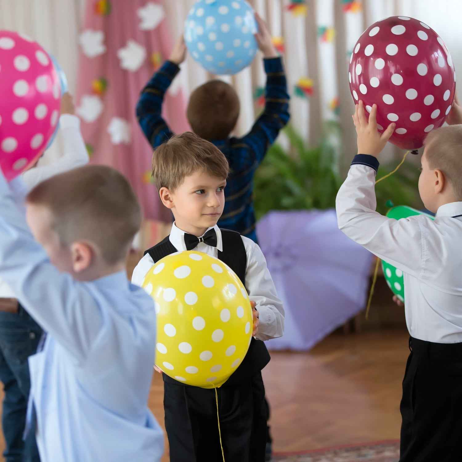 Party Balloons – Multicolor Latex, 20 Pcs Set | Play & Move