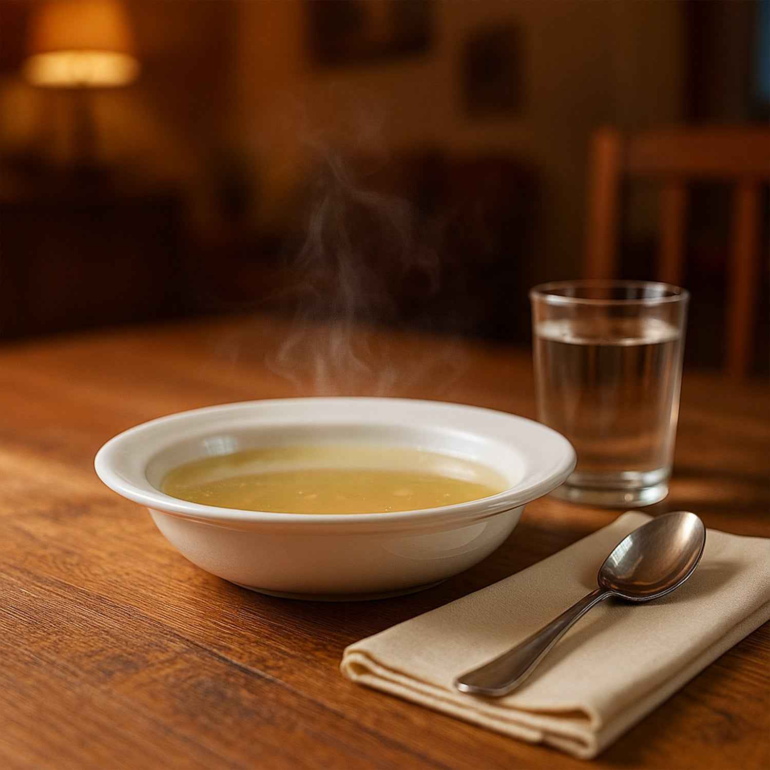 Deep Round Curry Bowl – Durable White Serving Bowl |